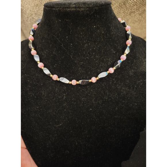 Honora cultured freshwater pearl necklace, 15" multi-colored, - Picture 3 of 5